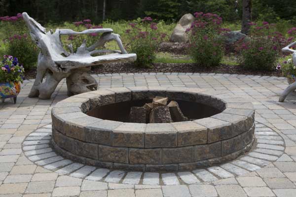 concrete fire pits